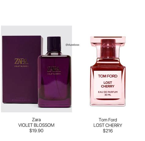 dupe tom ford perfume|zara lost cherry dupe.